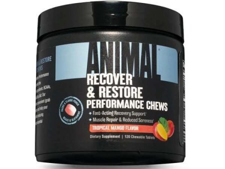 Animal Recover & Restore Performance Chews, Tropical Mango - 120 chewable tabs Discount