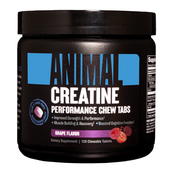 Animal Creatine Chews 120 Tabs Grape Online Hot Sale