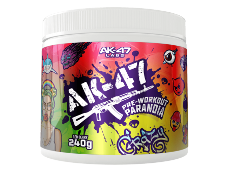 AK-47 Labs Pre-Workout 240g Red Berry Online now