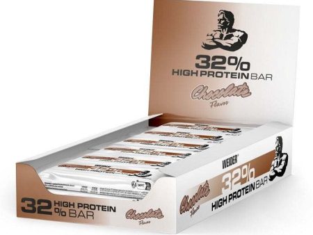 Weider 32% High Protein Bar, Chocolate - 12 x 60g Online Hot Sale