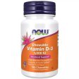 Now Foods Vitamin D3 1,000 IU 180 Chewables For Cheap