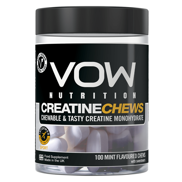 VOW Nutrition Creatine Chews 100 Tabs Mint Fashion