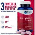 Trace Minerals Zinc and Vitamin C Raspberry 60 Chewables Online Hot Sale