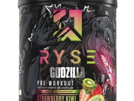 RYSE Godzilla Pre-Workout, Strawberry Kiwi - 716 grams Hot on Sale