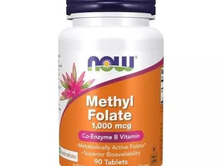 Now Foods METHYL FOLATE 1,000 mcg 90 TABS Cheap