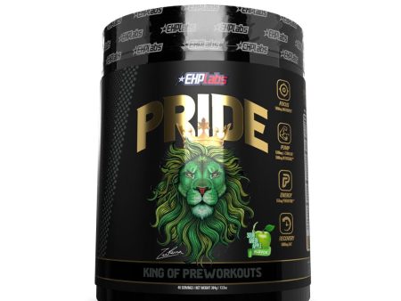 EHP Labs Pride Pre-Workout 384g Sour Green Apple Sale