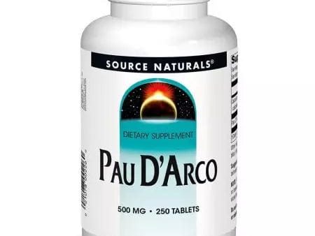 Source Naturals Pau D Arco 500mg 250 Tablets Discount