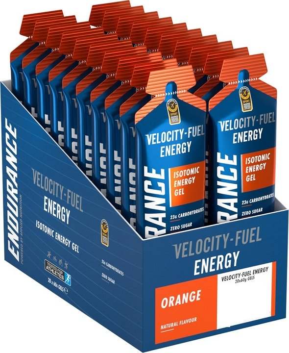 Applied Nutrition Endurance Energy Isotonic Energy Gel, Orange - 20 x 60g Online