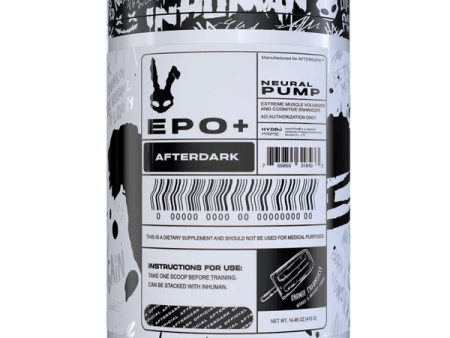 AfterDark EPO+ Stim Free Pre Workout 410g Snow Cone Sale