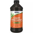 Now Foods Liquid Chlorophyll Mint Flavour 16oz Supply