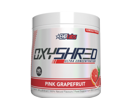 EHP Labs OxyShred 282g Pink Grapefruit Online Hot Sale