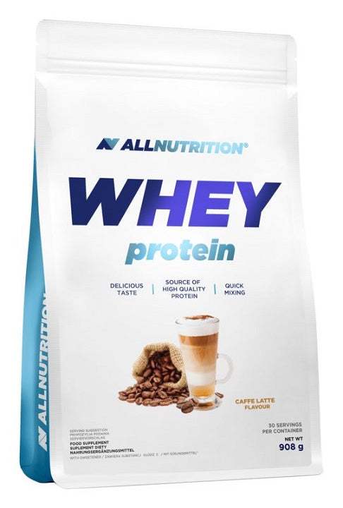 Allnutrition Whey Protein, Caffe Latte - 908 grams Sale