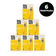 Phizz 2-in-1 Multivitamin & Rehydration Electrolyte Effervescent Multi-pack 6x60 Tabs Orange Fashion