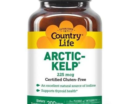 Country Life Arctic Kelp 225mcg 300 Tablet For Sale