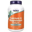 Now Foods Calcium & Magnesium 240 Softgels Fashion