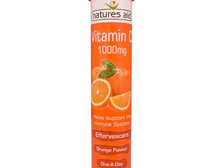 Natures Aid Vitamin C 1000mg Effervescent 20 Tabs For Cheap