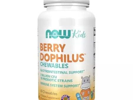 Now Foods BerryDophilus 60 Berry Flavoured Chewables Online Sale