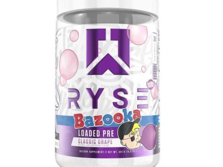 RYSE Loaded Pre, Bazooka Classic Grape - 438 grams Online Hot Sale