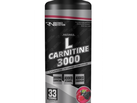 Refined Nutrition L-Carnitine 3000 500ml Fruit Punch Fashion