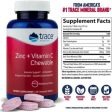 Trace Minerals Zinc and Vitamin C Raspberry 60 Chewables Online Hot Sale