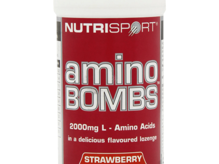 NutriSport Amino Bombs 40 Tabs Strawberry Cheap