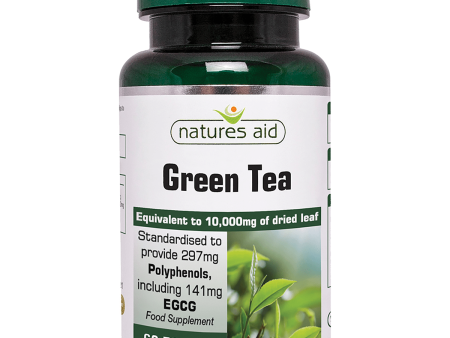 Natures Aid Green Tea 10,000mg 60 Tabs Online Hot Sale