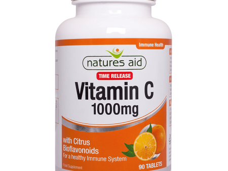 Natures Aid Vitamin C 1000mg Time Release 90 Tabs For Cheap