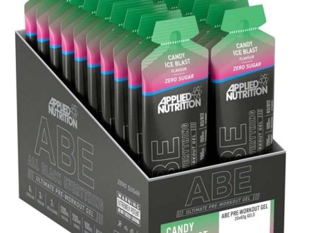 Applied Nutrition ABE - All Black Everything Gel, Candy Ice Blast - 20 x 60g Online now