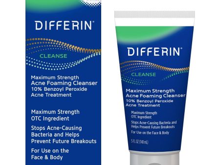 DIFFERIN ACNE 10, Treatment, Benzoyl peroxid, Cleanse Wash, 10% - 148ml For Cheap