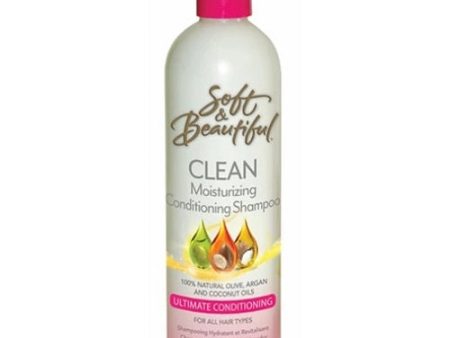 Soft & Beautiful Clean Moisturizing Conditioning Shampoo 355ml Online Sale