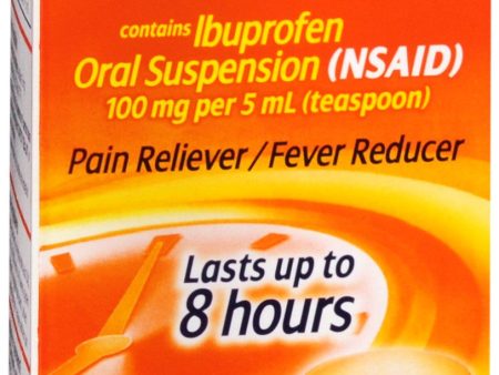 Motrin Children s Ibuprofen Oral Suspension Original Berry Flavor Hot on Sale