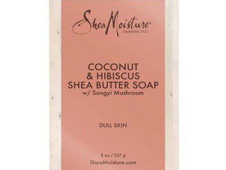 Shea Moisture Coconut & Hibiscus Shea Butter Bar Soap 8 oz Online Sale