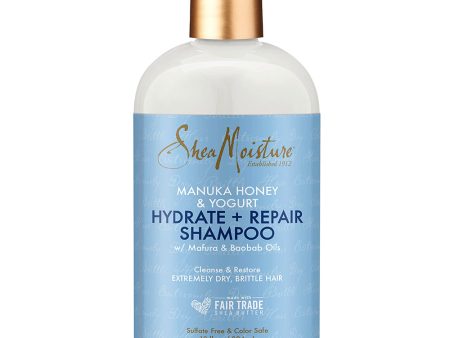 Shea Moisture Manuka Honey & Yogurt Hydrate + Repair Shampoo 13 oz Supply