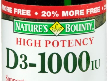 Nature s Bounty D3-1000 IU Softgels For Cheap