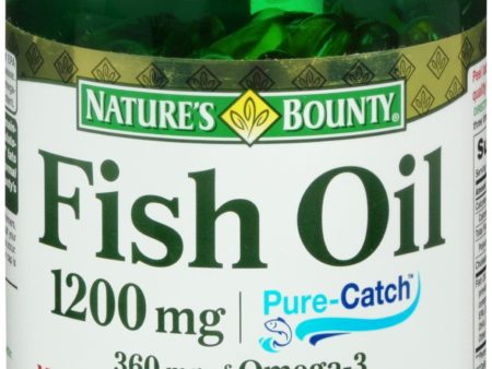 Nature s Bounty Fish Oil 1200 mg Softgels For Cheap