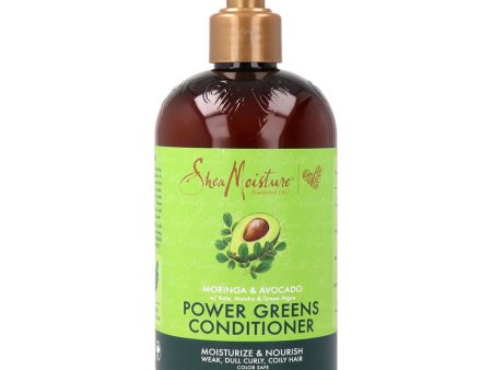 Shea Moisture Moringa & Avocado Power Greens Conditioner 13 oz For Sale