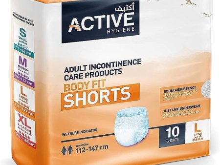 ACTIVE BODY FIT SHORTS LARGE 112-147 CM 10 SHORTS Online