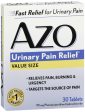 AZO Urinary Pain Relief Tablets For Sale