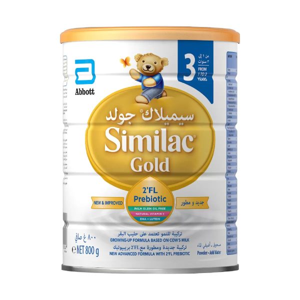 Abbott Similac Gold 3 Growing Up Formula From 1-3 Years 800g Hot on Sale