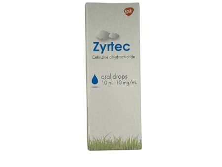 Zyrtec Oral Drops 10ml Supply