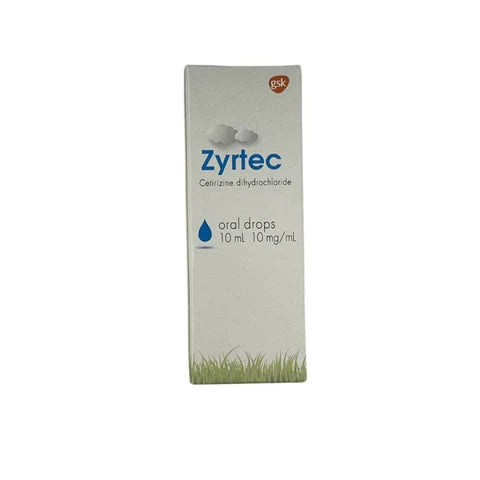 Zyrtec Oral Drops 10ml Supply