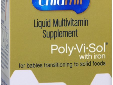 Enfamil Poly-Vi-Sol with Iron Liquid Multivitamin Supplement Sale