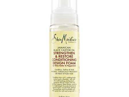 Shea Moisture Jamaican black Castor Oil Conditioning Design Foam 7.5 oz Online Sale