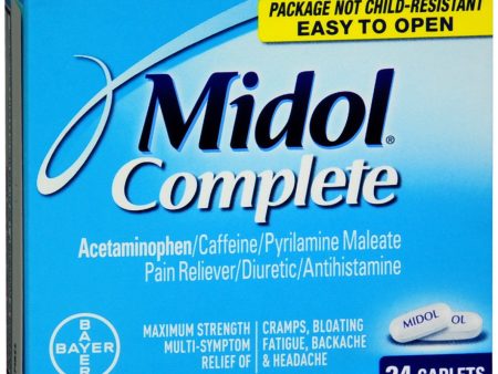 Midol Complete Caplets For Sale