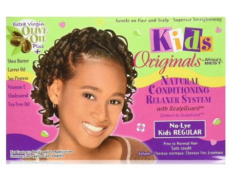 Africa s Best Kids Originals Conditioning Relaxer System REGULAR Online Hot Sale