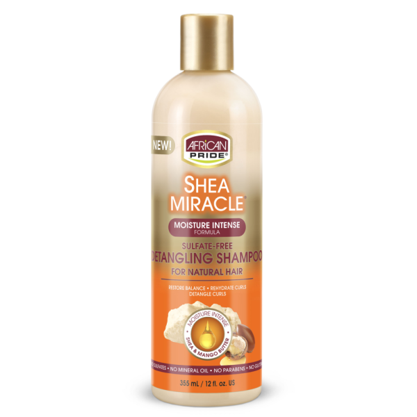 African Pride Shea Miracle Detangling Shampoo 355 ml Online Sale