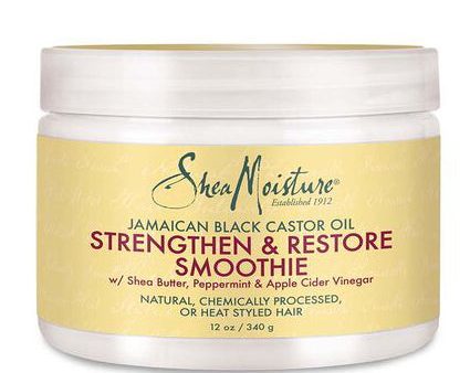 Shea Moisture Jamaican Black Castor Oil Strengthen & Restore Smoothie 11.5 oz Online