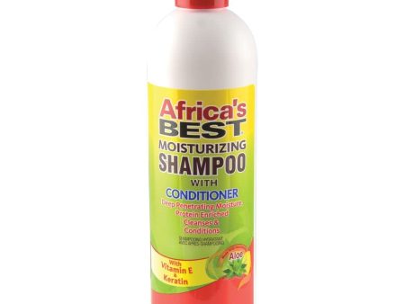 Africa s Best Moisturizing Shampoo With Conditioner 12 oz For Discount