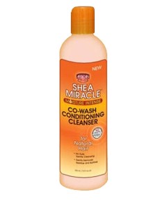 SHEA MIRACLE MOISTURE INTENSE CO WASH CONDITIONING CLEANSER FOR NATURAL HAIR Online now