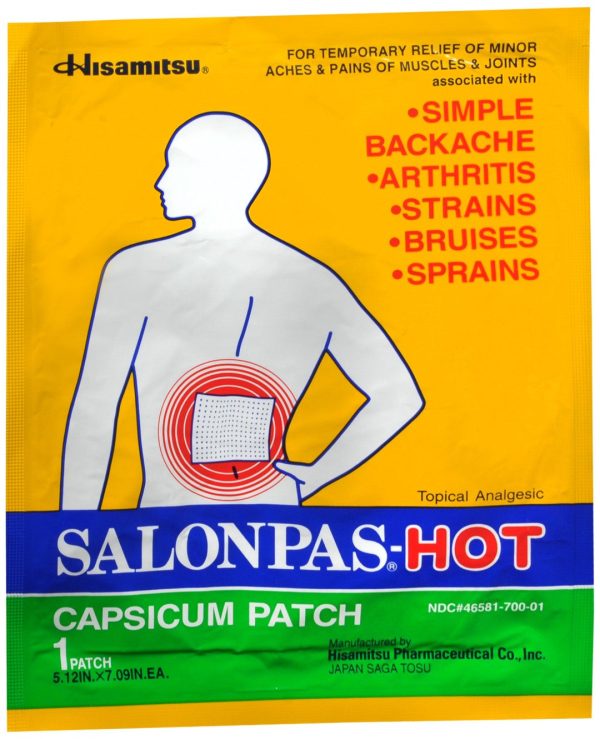 Salonpas-Hot Capsicum Patch Sale